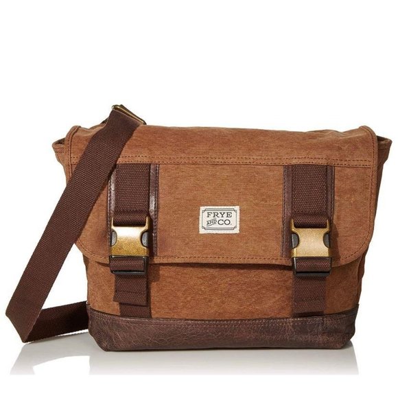 (Sold) FRYE & Co. Jackson Messenger Bag NWT Unisex - Picture 2 of 12